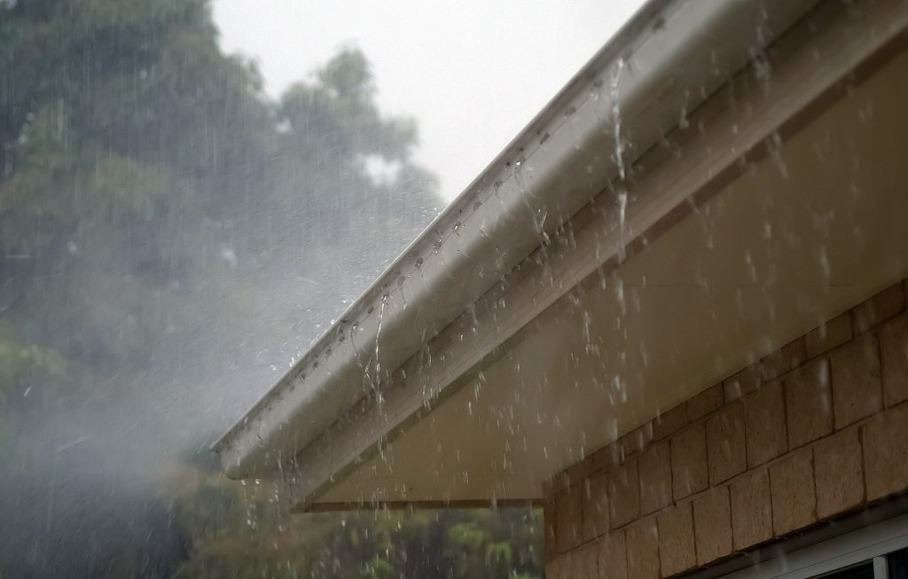 Signs of Water Damage in Your Home Part 1: Exteriors. Rain Gutter